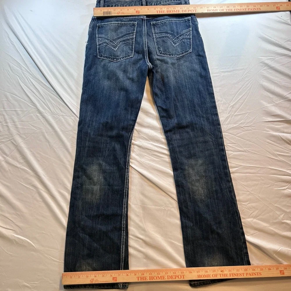 Wrangler 20X Competition Boys Jeans 16 Regular Dark Wash Straight Leg 1042BWXCL